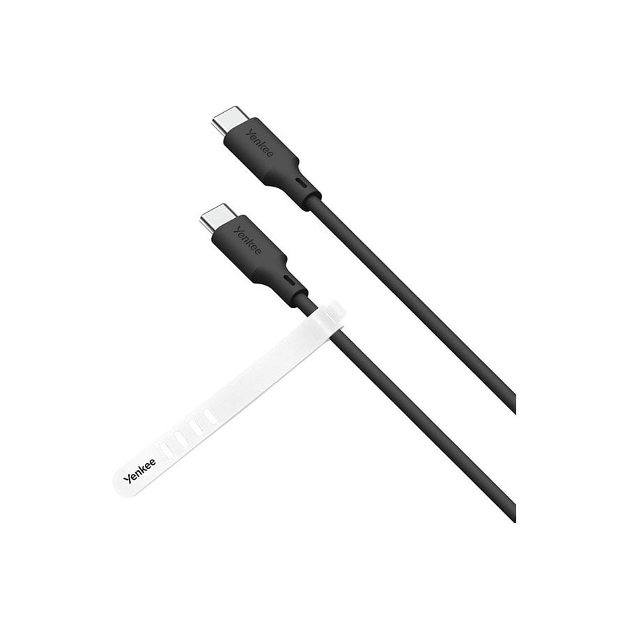 Yenkee USB kabal YCU C115 BK SILIC USB C-C/1,5m