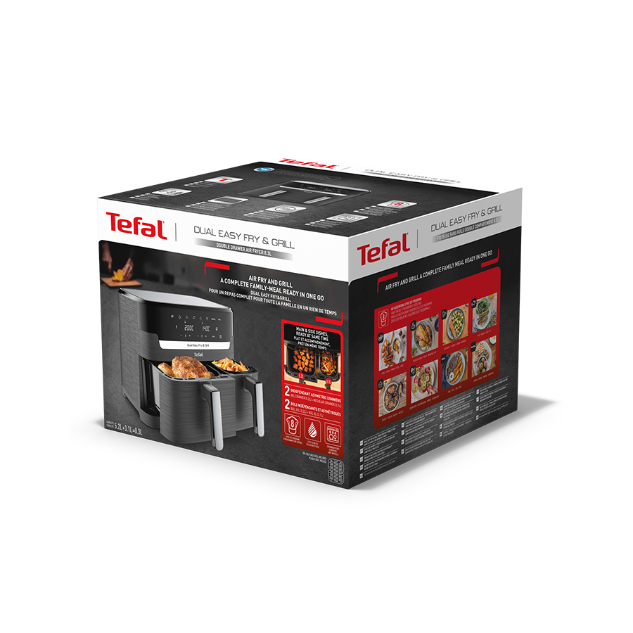Tefal Friteza EY905B10 AIRFRY Dual Easy Fry & Grill - slika 4