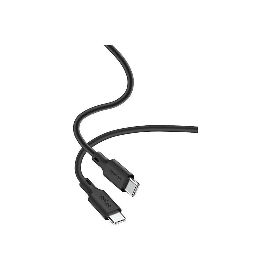 Yenkee USB kabal YCU C115 BK SILIC USB C-C/1,5m - slika 2