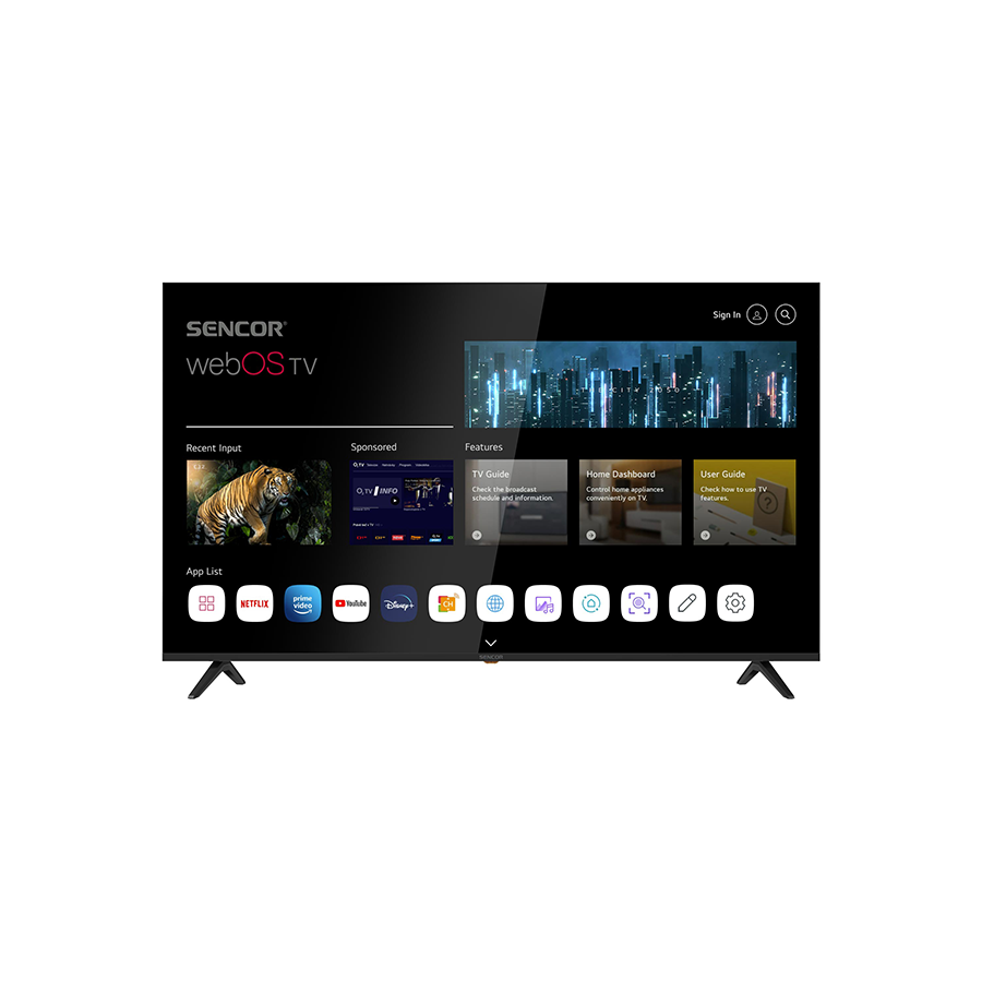 SENCOR LED TV 65" SLE 65US804B UHD