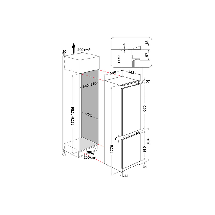 Whirlpool Ugr. Frižider ART 66102 - slika 3