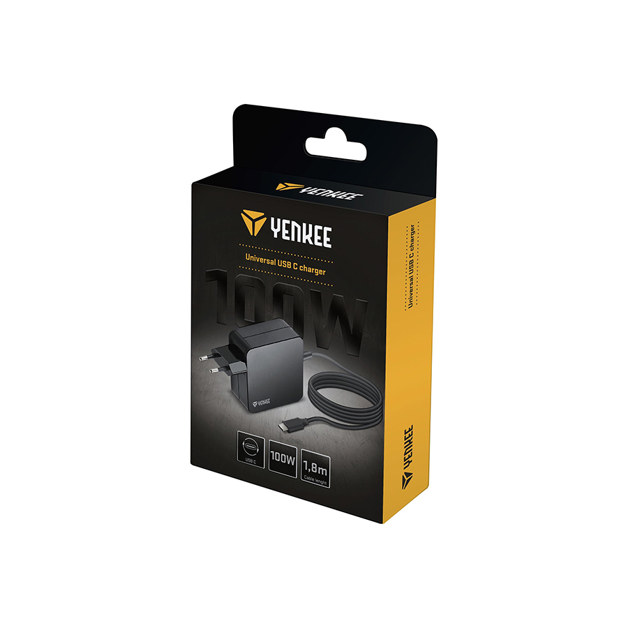 Yenkee Univerzalni punjač YAU C100 USB C - slika 2
