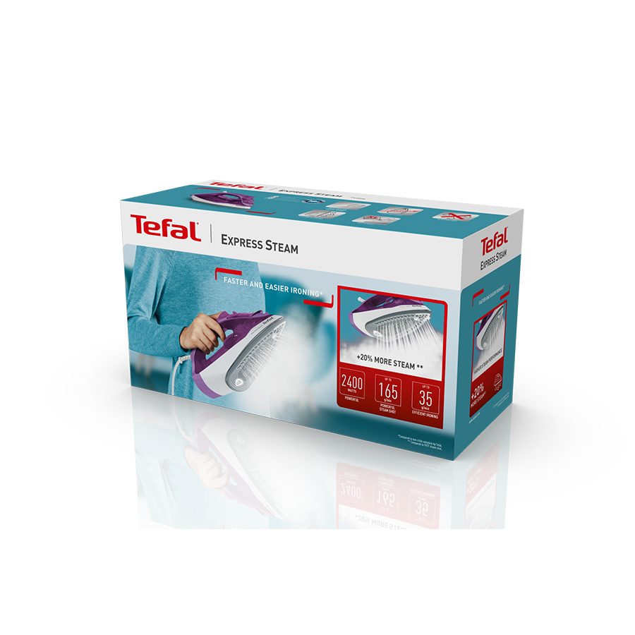 Tefal Pegla na paru FV2836E0 - slika 4
