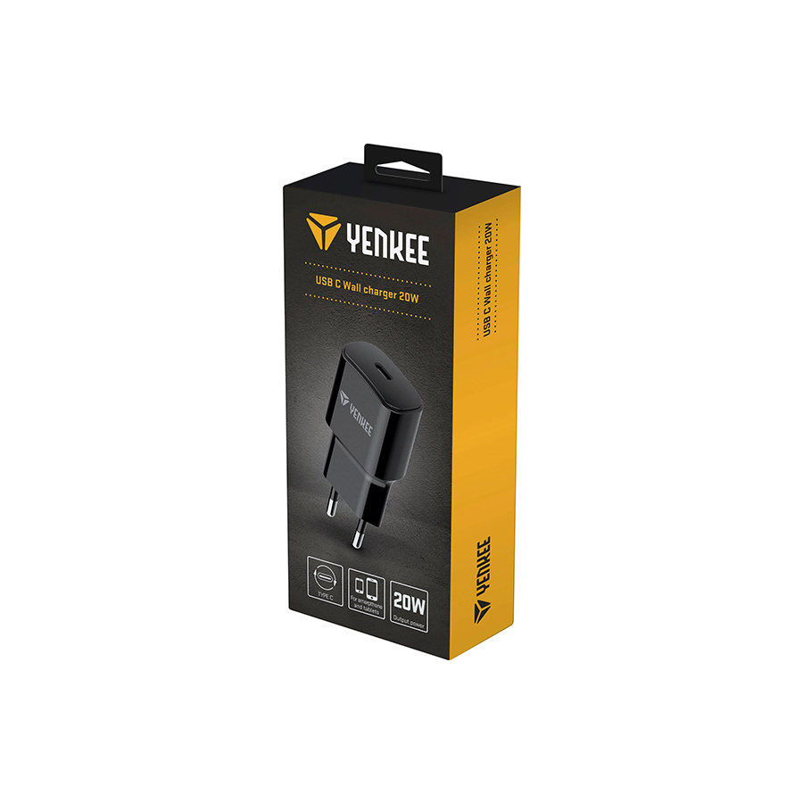 Yenkee Punjač za telefone USB YAC 2033BK 20W - slika 3